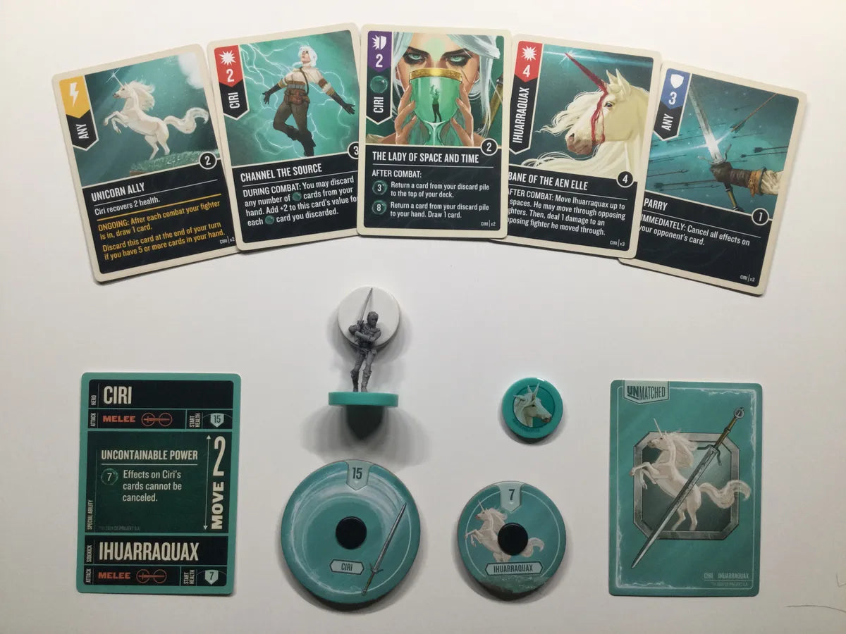 Unmatched: The Witcher – Steel and Silver