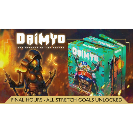 Daimyo - Rebirth of the Empire Kickstarter Edition with Expansions