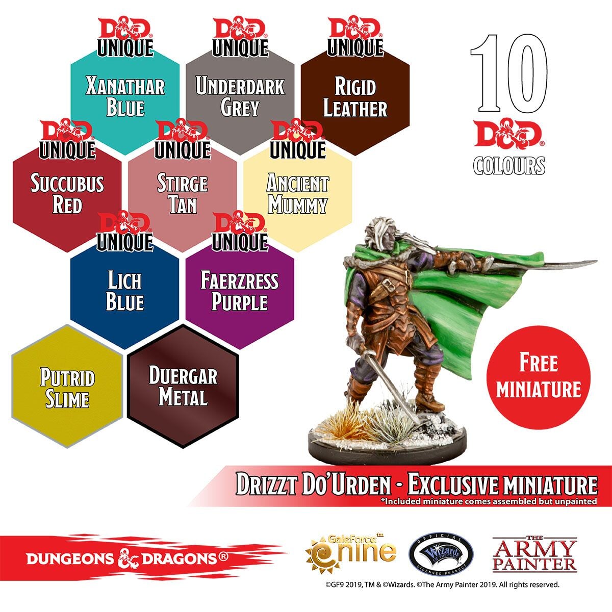 D&D Nolzur's Marvelous Pigments - Underdark Paint Set