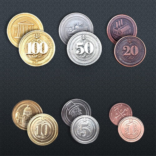 Hegemony Metal Coins