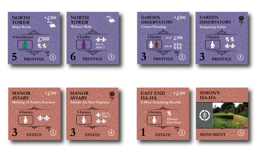 Obsession: Promotional Tiles